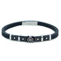 Bracelet Zancan Man Hi Teck in Steel EHB412 - EHB412